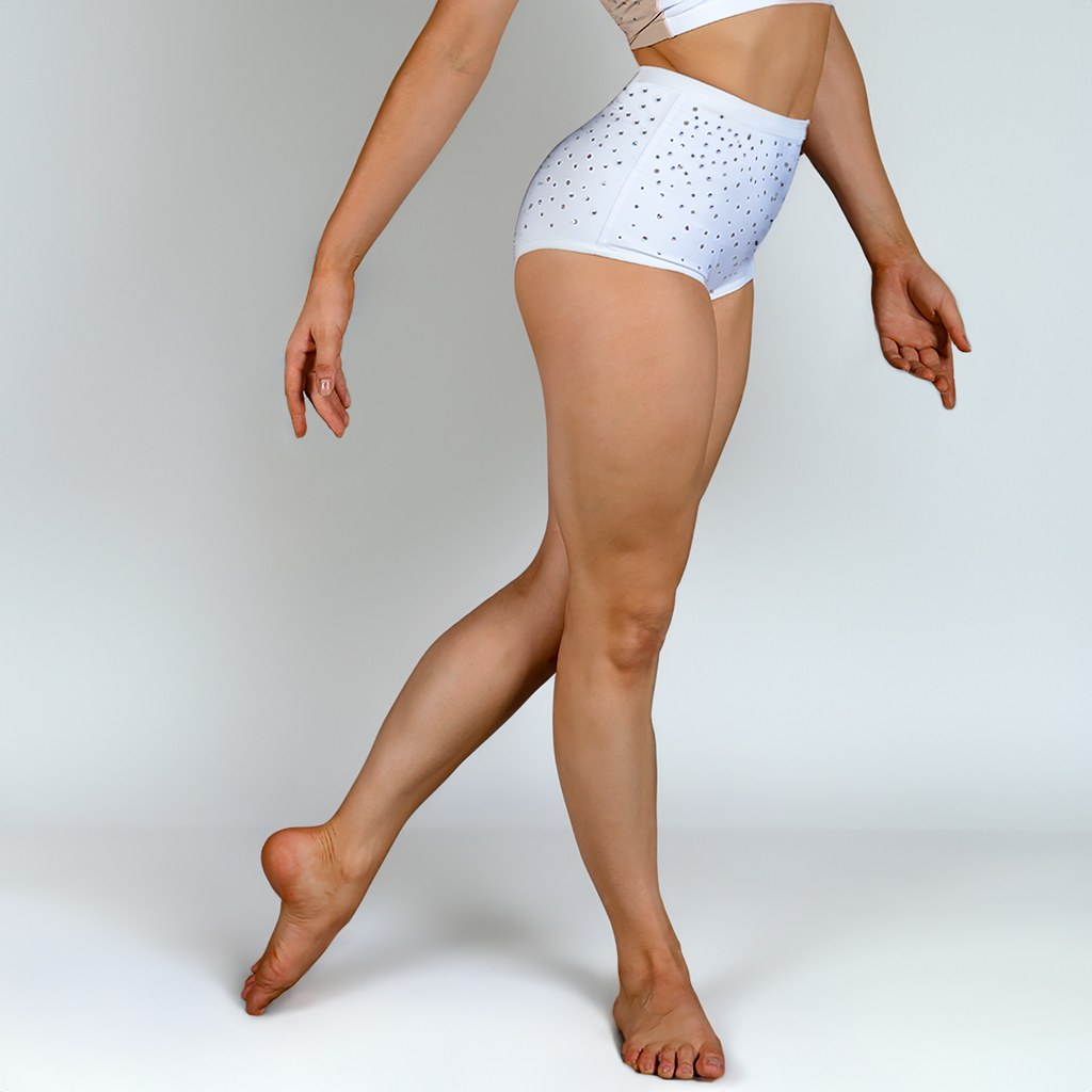 Full Moon high waisted Pole Shorts Dance Mistress