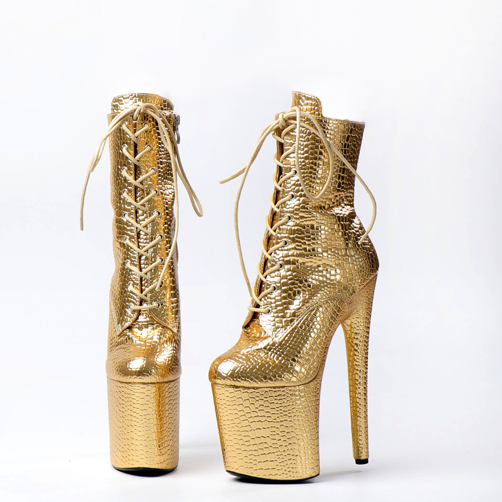 Gold Digger - Pole Dancing Shoes, Pole Boots, Exotic Shoes