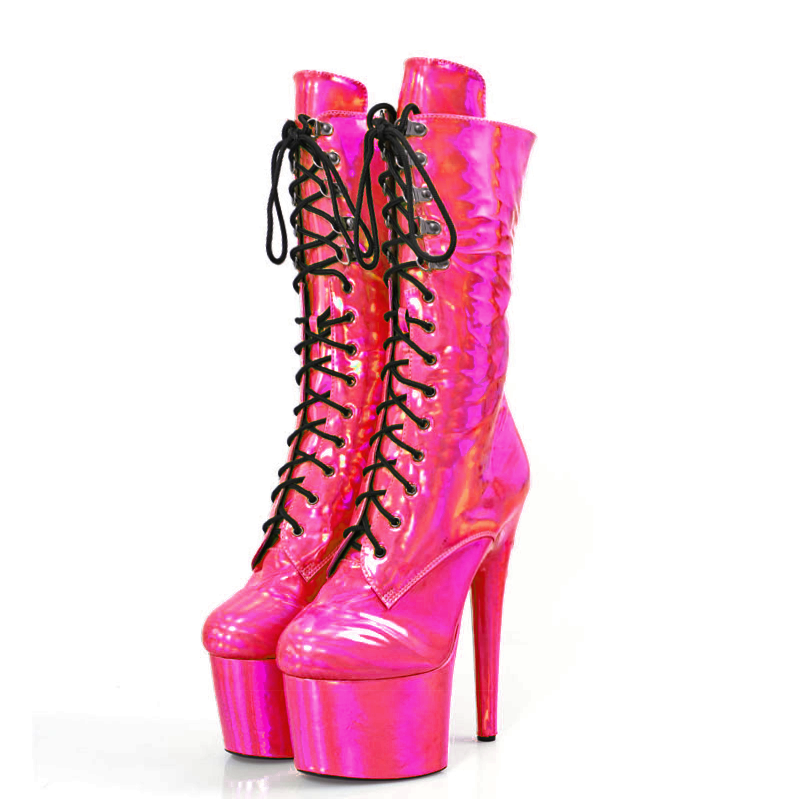 Laser Light - Pole Dancing Shoes, Pole Boots, Exotic Shoes, Sexy shoes, Exotic Boots, Pole Dance Costume, Pole wear, Pole fitness wear, pole dance wear, Pleaser shoes, Hella Heels, Custom Pole Shoes