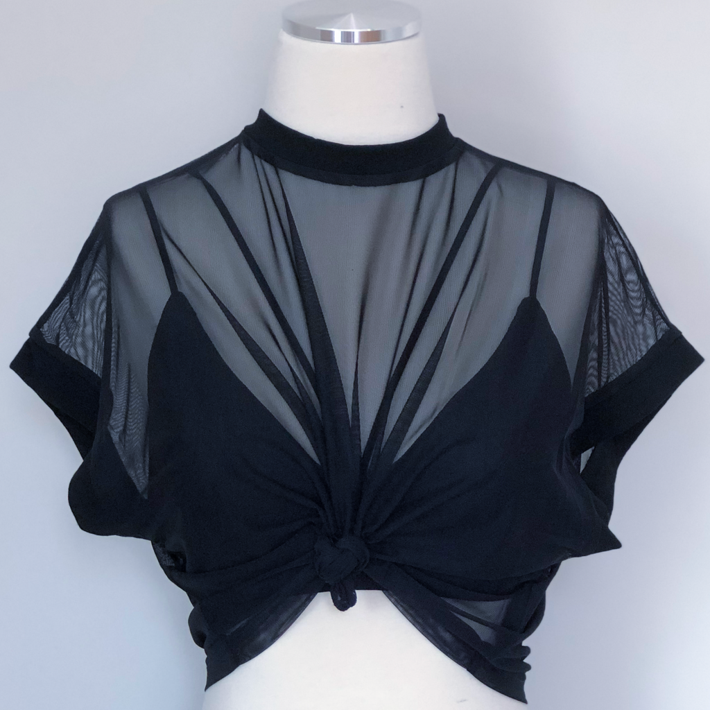 Brass Temptation Cropped Top - Dance Mistress